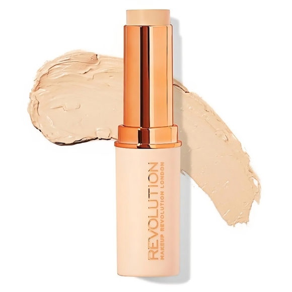 Makeup Revolution Fast Base Stick Foundation F2 New Sealed - Picture 1 of 4